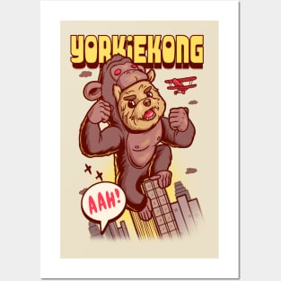 Yorkie Kong Posters and Art